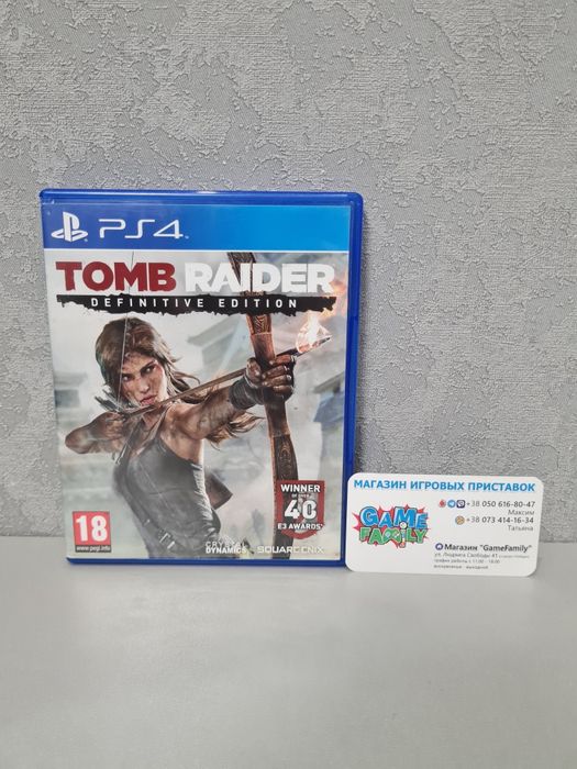 Tomb Raider Definitive Edition RUS Магазин Ps 4 5 Ps4 Ps5 Обмін