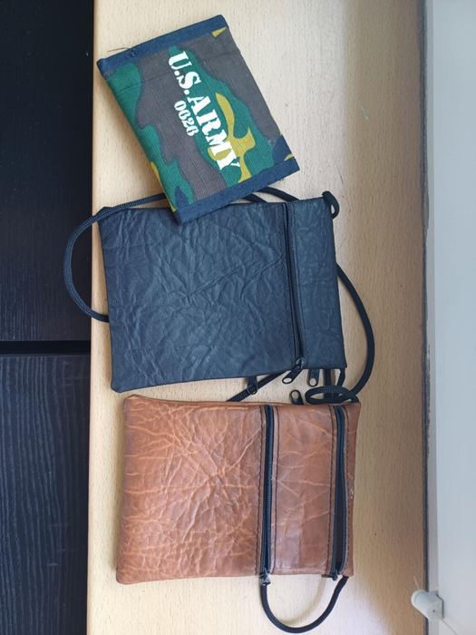 Saszetki portfel zestaw