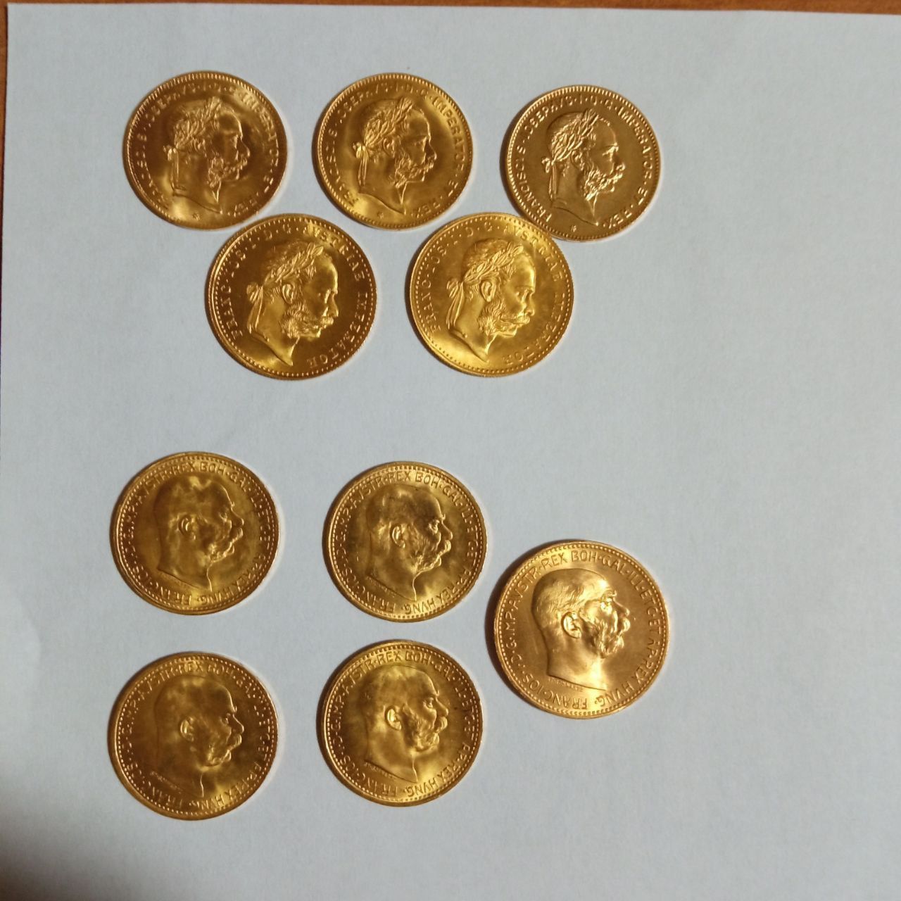 Золоті монети Австрії