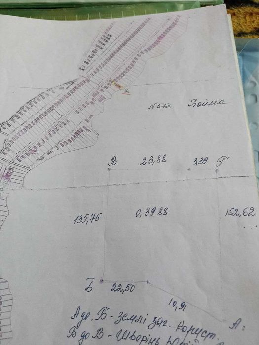 Продаю землю 0,39 га, с .Гореничі