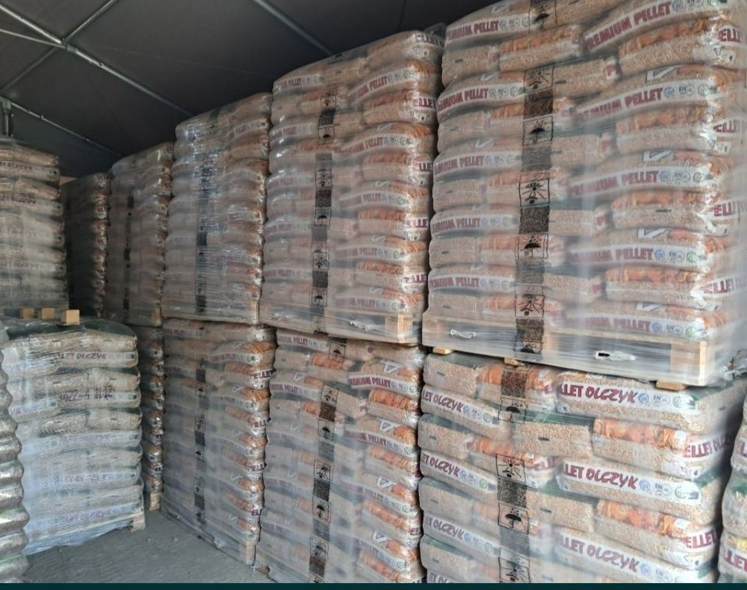 Pellet pel Olczyk Ledziny 18,57zł możliwość transportu oraz wniesienia