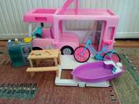 Kamper barbie zestaw