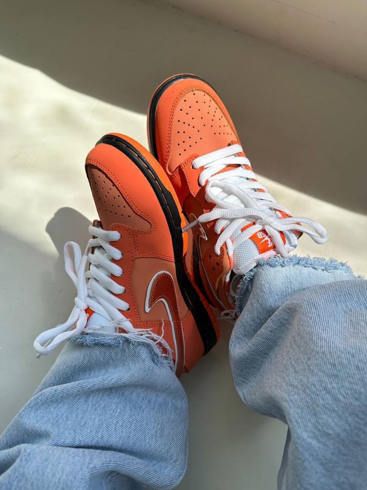 Sneakersy Nike sb dunk orange lobster