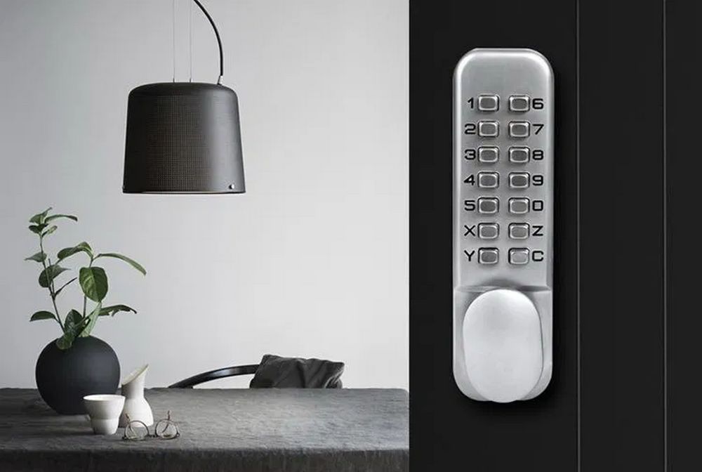 LOCKY 20-S Замок Дверний Кодовий Механічний Цифровий Врізний у Двері
