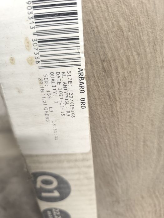 Płytki gres arbaro oro limone ceramica