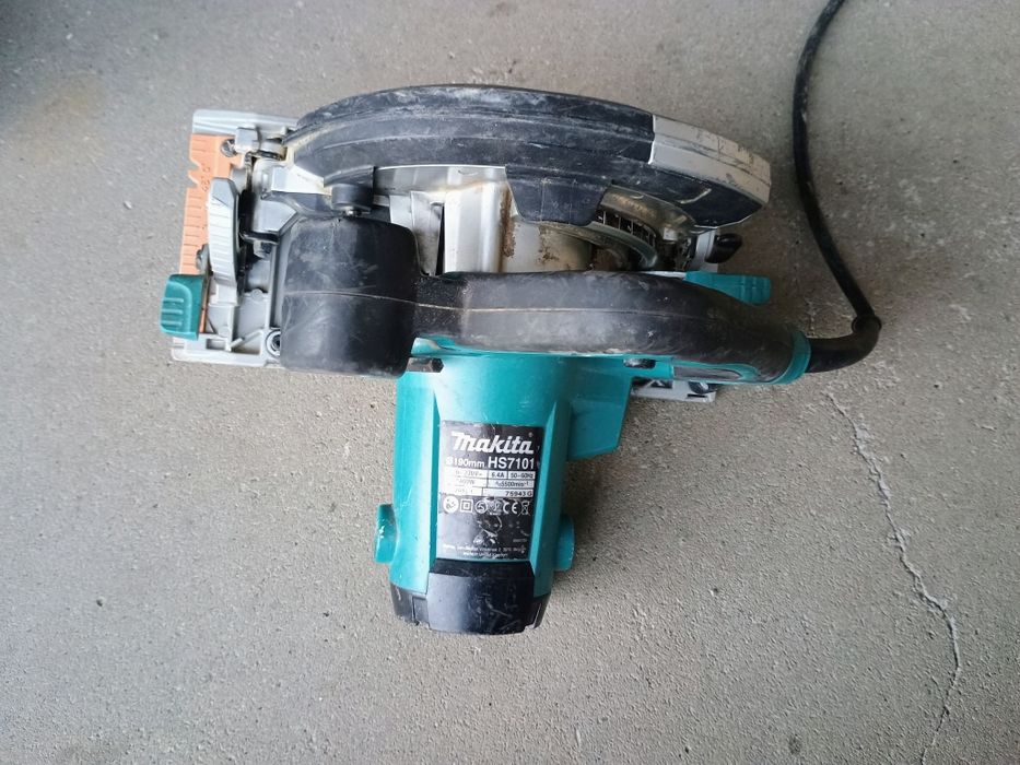 Pilarka tarczowa Makita HS 7101 moc 1400 W tarcza 190 mm