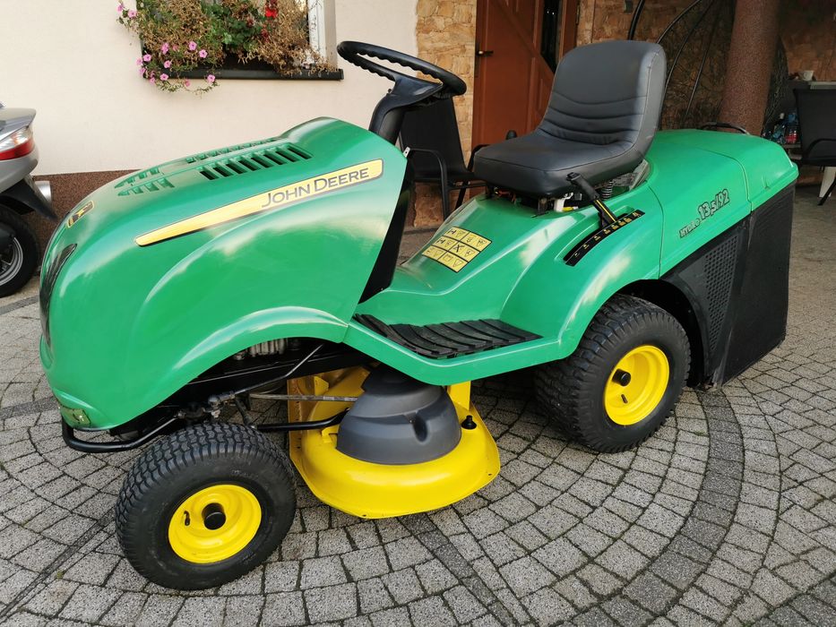 John Deere 14,5 HP Briggs Kosz STAN Faktura Traktorek Kosiarka