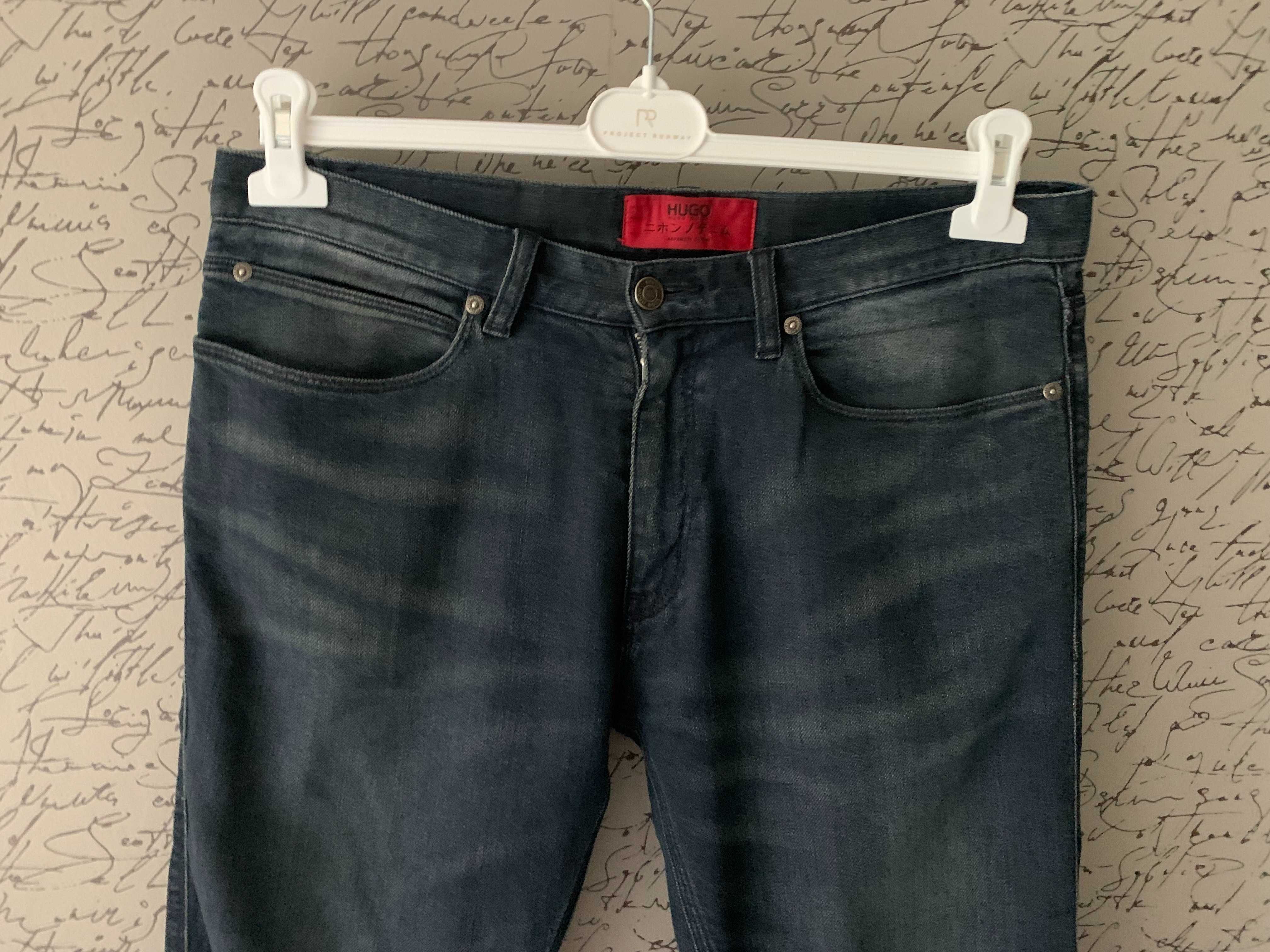Hugo Boss super spodnie jeansowe 32/34