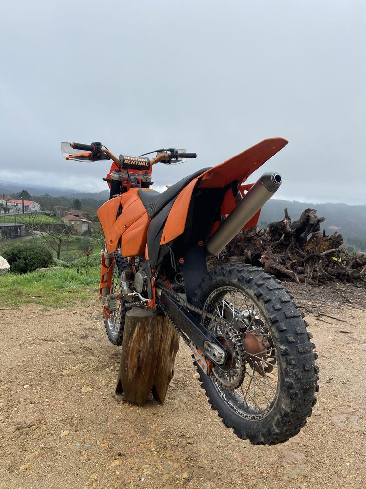 KTM 200 exc Matriculada de 2005