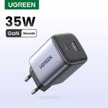 Ugreen Nexode 35w GaN PD (x1 type-c x1 USB) зарядний пристрій CD350