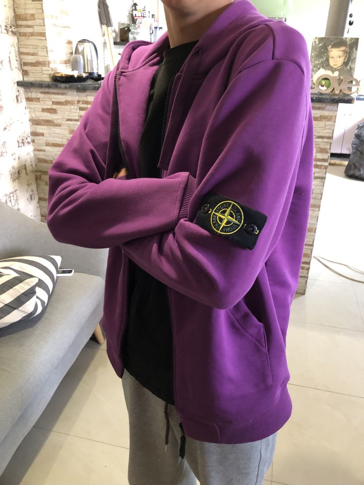 Зіп худі stone island