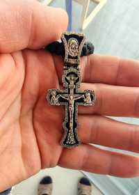 Православный крест с шнурком(золото 585)