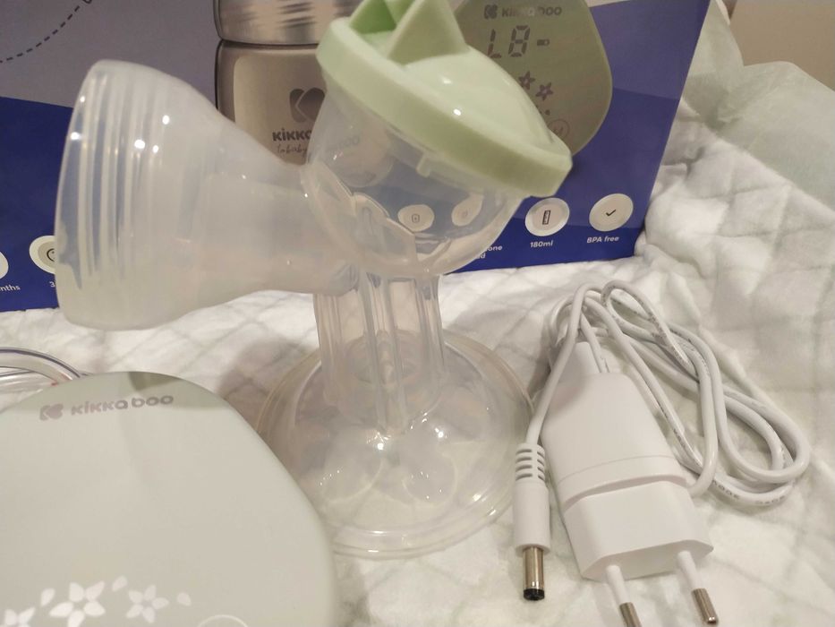 Extrator de leite elétrico usado apenas 1 vez