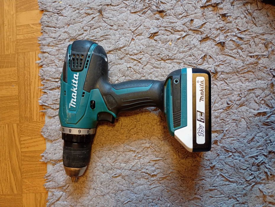 Makita wiertarka.DF457D. 18 V.Bez Ładowarki.