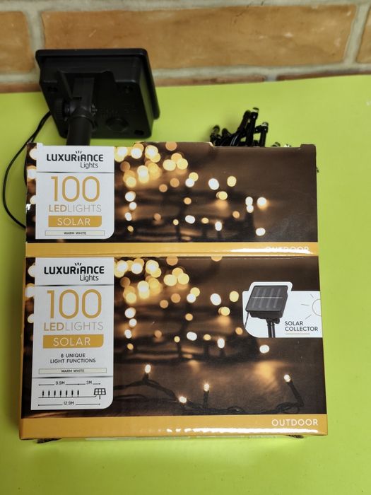 Girland solarny 100 światełek led.