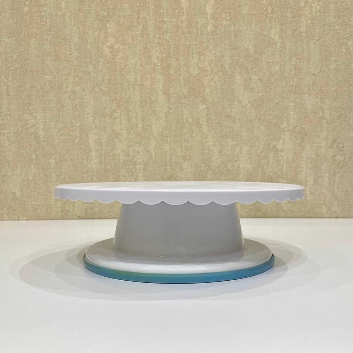 Обертова підставка для торта, пластикова. Для кондитерів