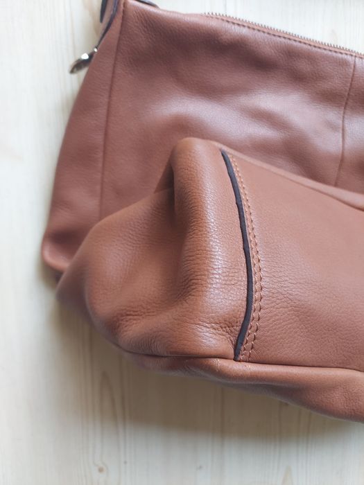 Adax shopper torba czekoladowa brązowa