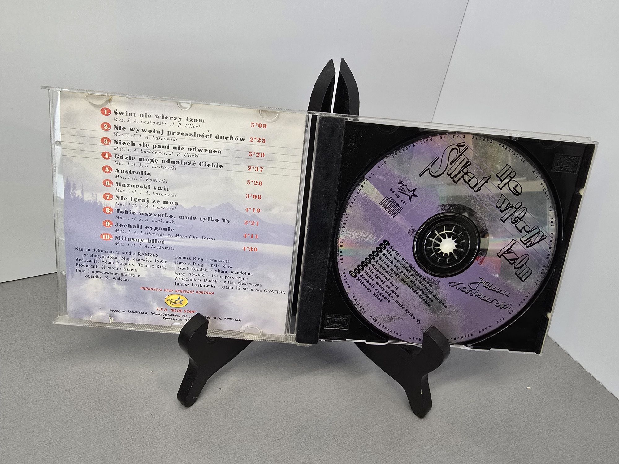 Janusz Laskowski - świat nie wierzy łzom płyta CD