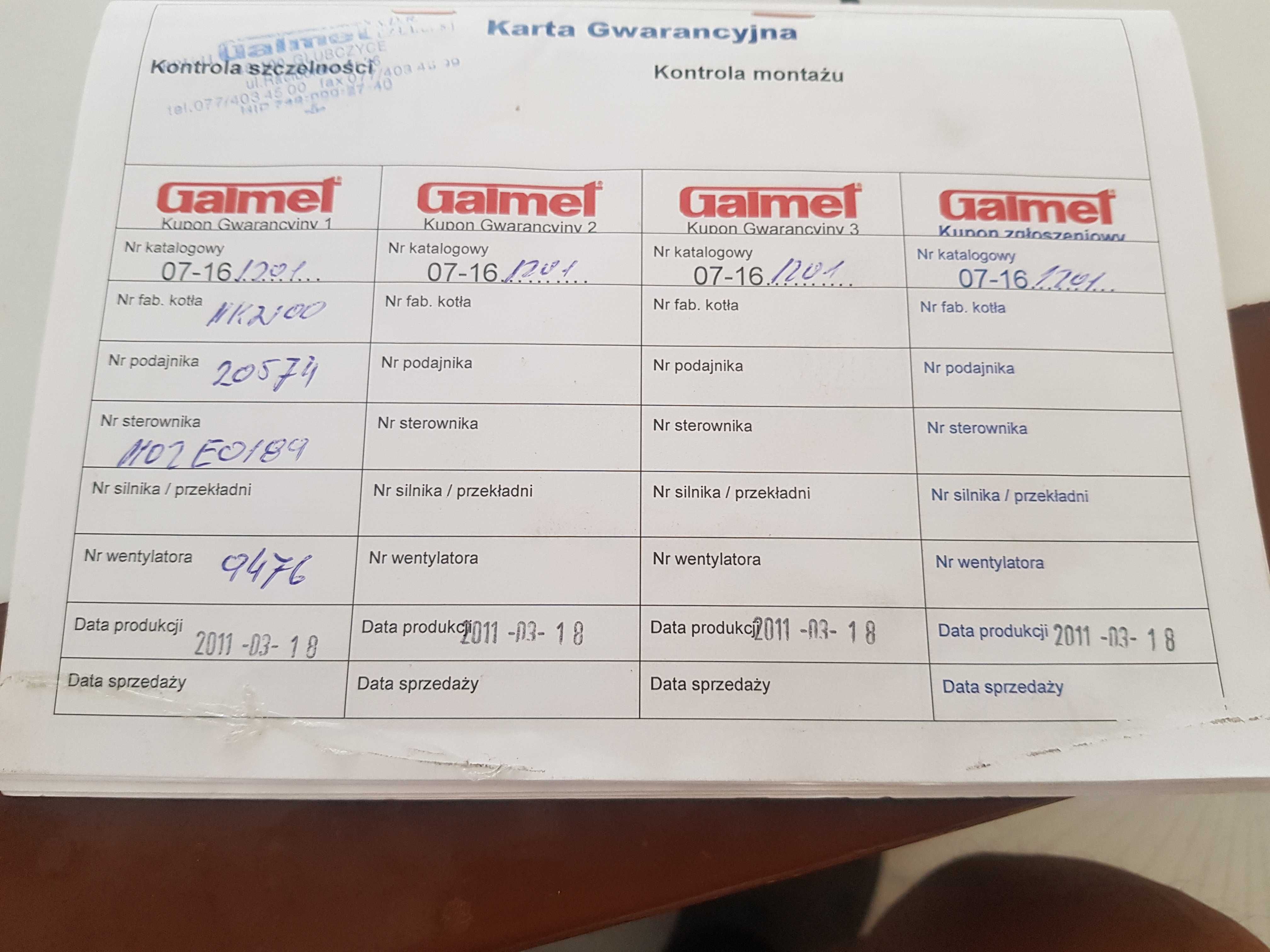 Galmet 
Kociol c.o. wodny EKO GT- KWPD 16