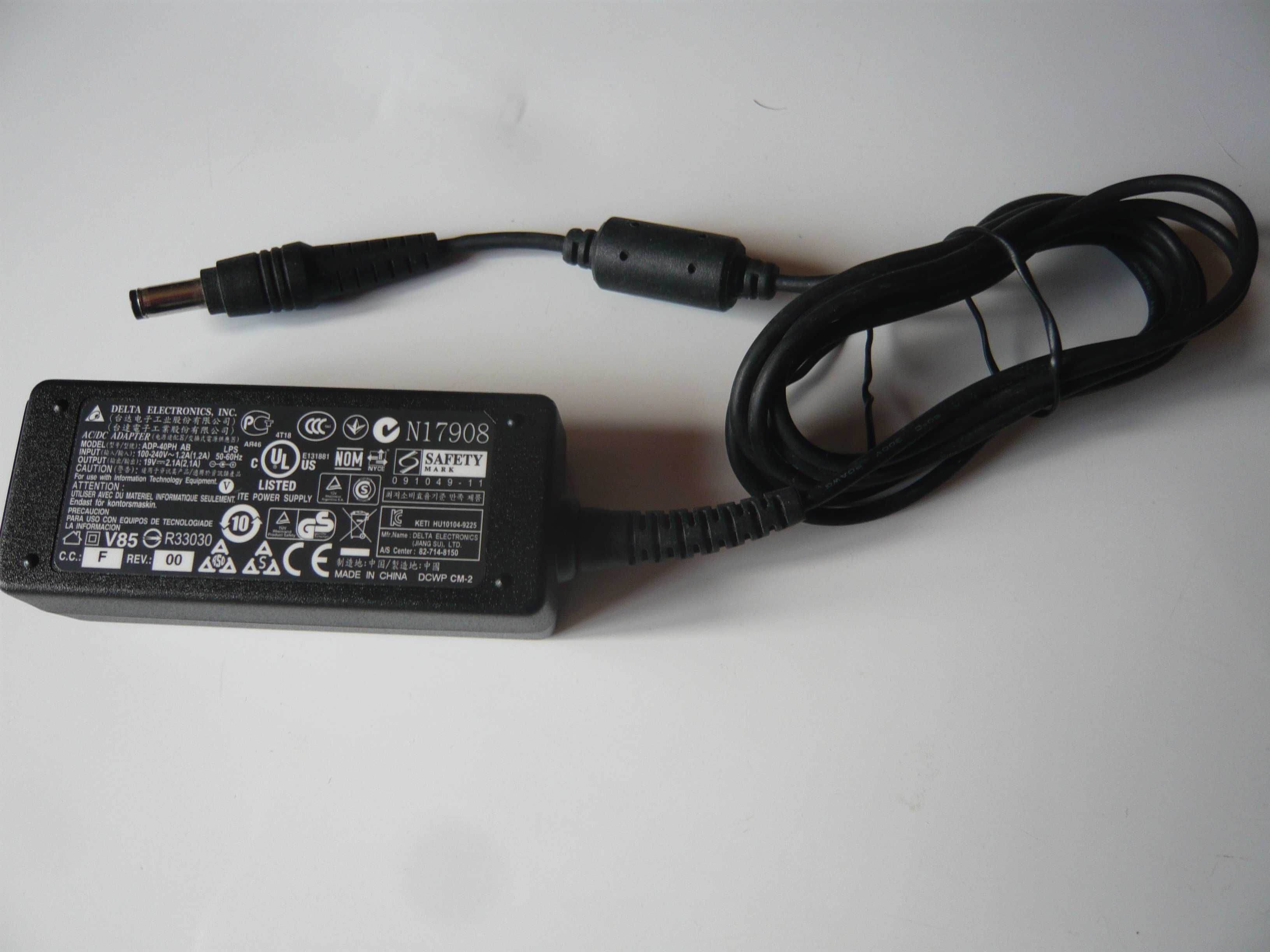 Carregador Delta/Asus ADP-40PH original (19V 2,1A)