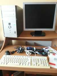 Komputer stacjonarny Vobis+monitor+klawiatura+mysz - cena za całość
