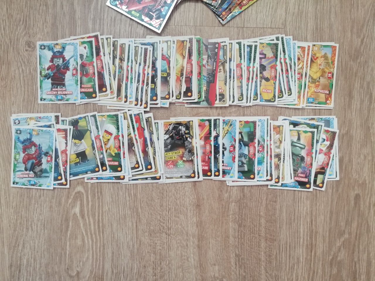 142 Karty lego ninjago seria 5 i 5 NP