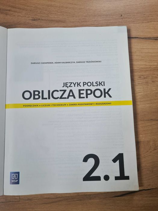 Obliicza epok 2.1. i 2.2 WSiP Podstawa 2024
