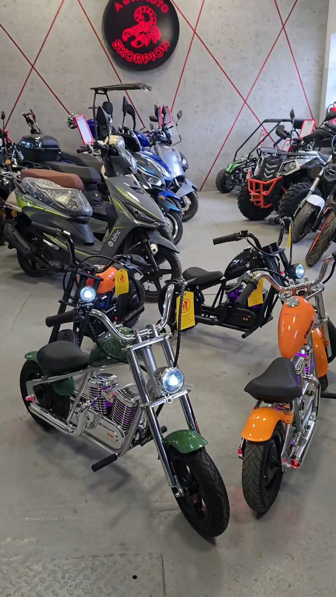 Mini Chopper Elekryczny ,Cruiser HYPER GOGO Plus  już od 3 lat
