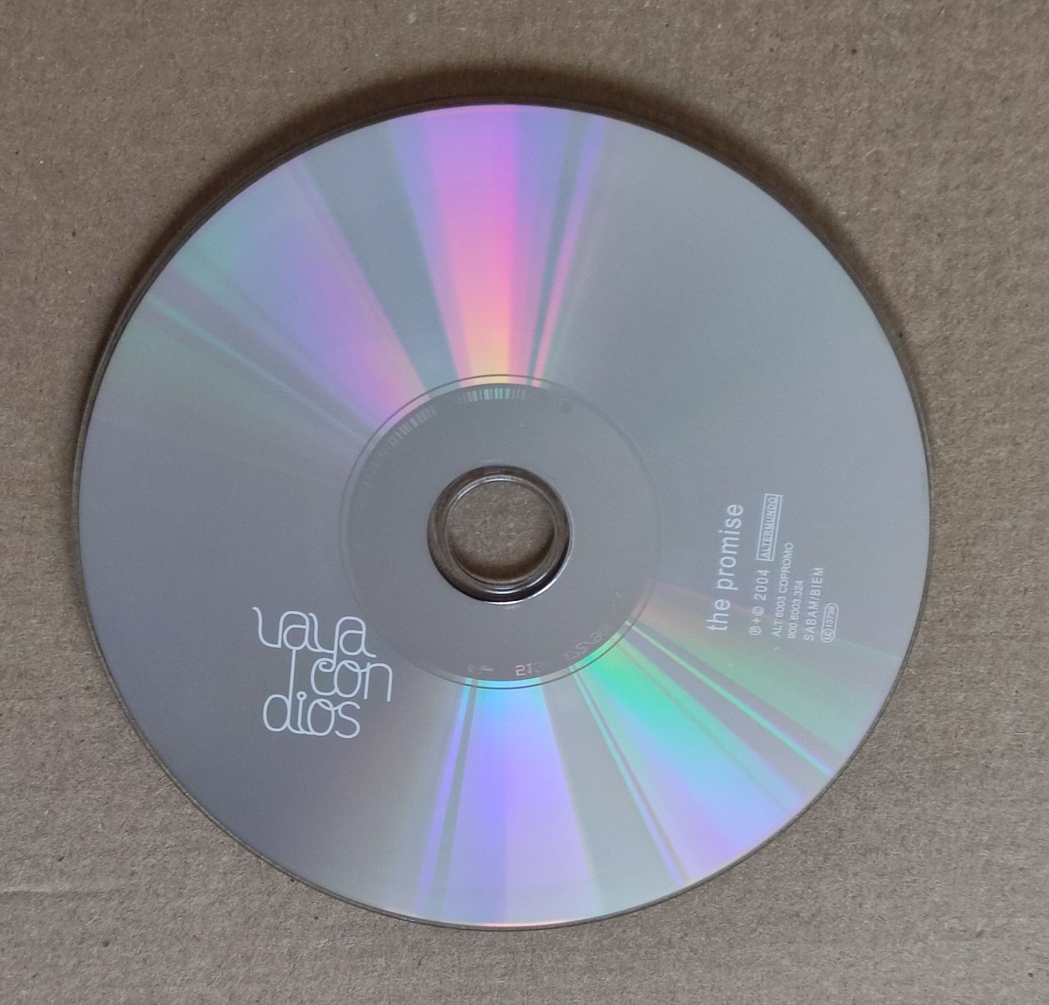 The Promise Vaya Con Dios CD singiel