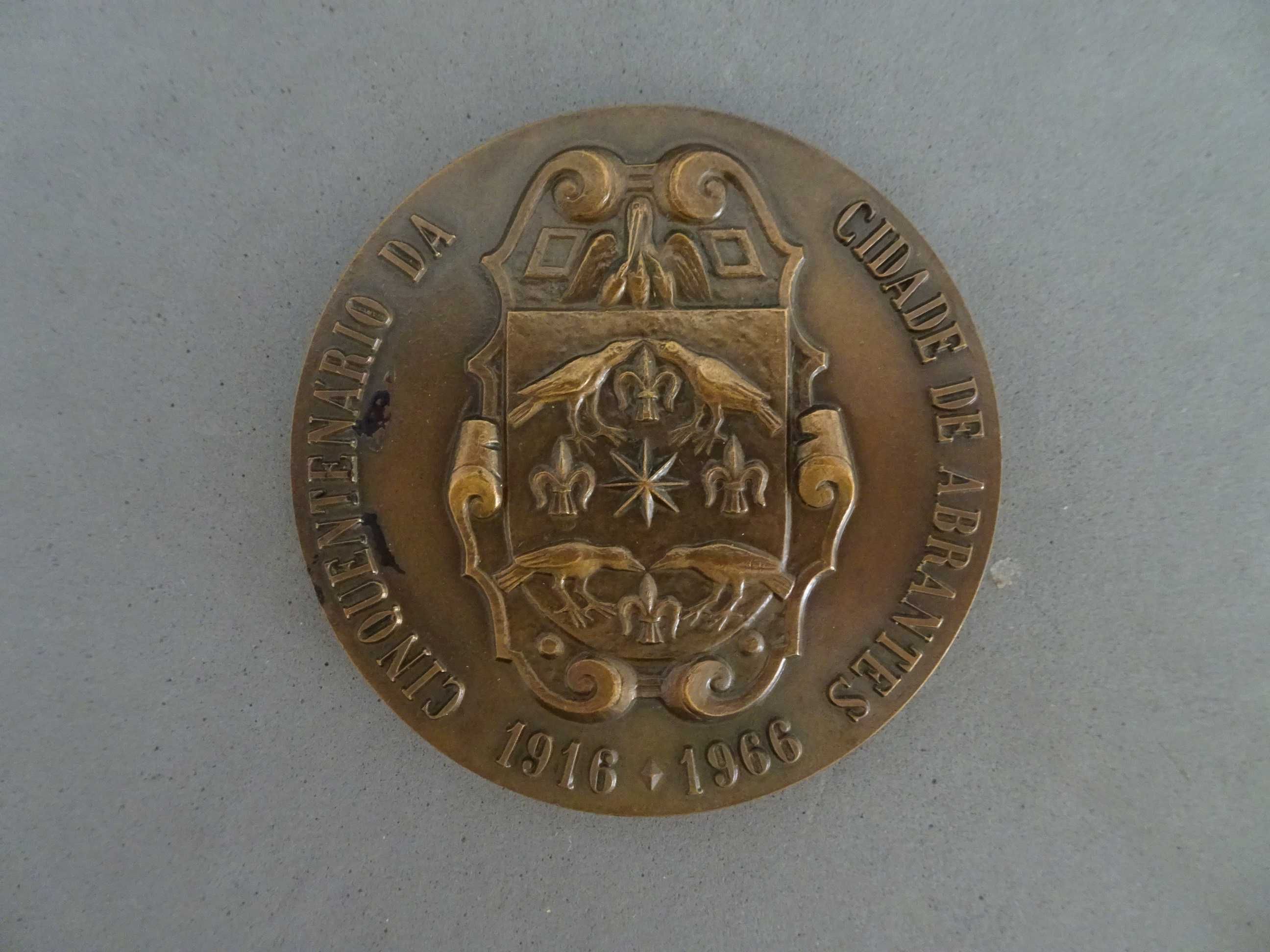 Medalha Cinquentenário da Cidade de Abrantes 1916/1966
