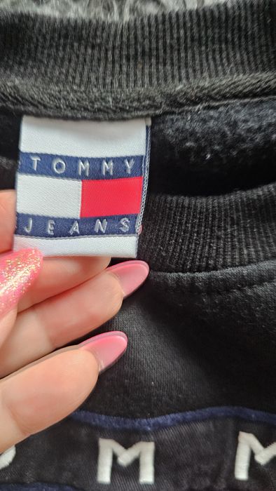 Tommy Jeans czarna bluza męska