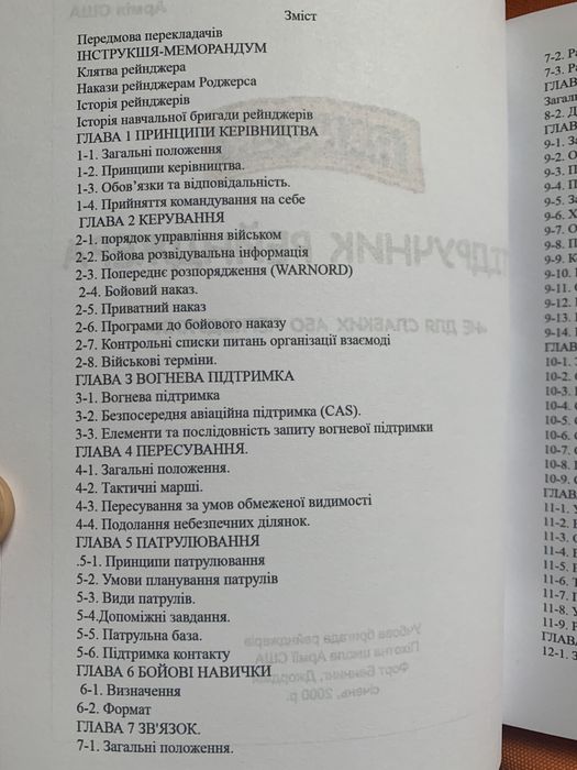 Підручник Рейнджера армії США