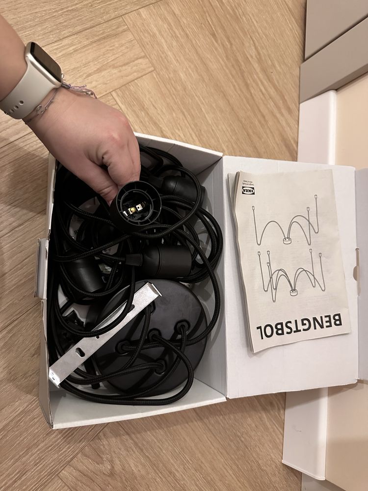 Lampa nowa ikea BENGTSBOL pająk
