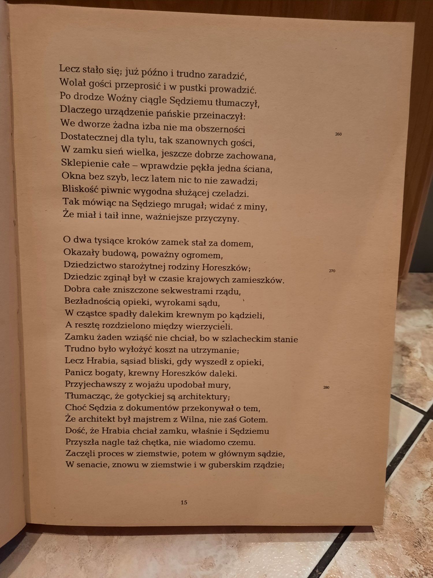 Pan Tadeusz czyli ostatni zajazd na Litwie Twarda oprawa