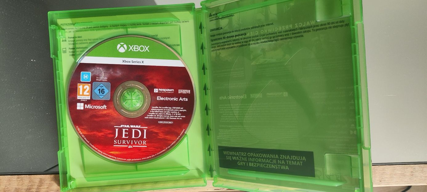 Star Wars Jedi Ocalały xbox series s/x