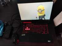 Asus Rog Strix G15 3050 Ti 512 GB jak nowy 485 h pracy, cały komplet