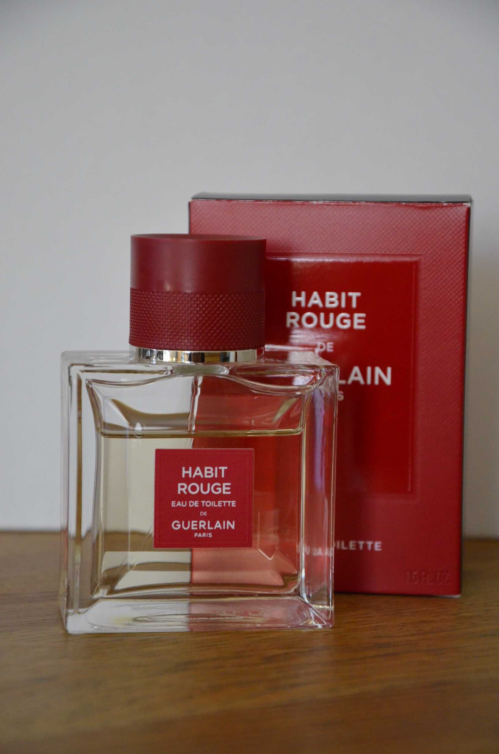Guerlain Habit Rouge EDT 50 ml z ubytkiem woda toaletowa