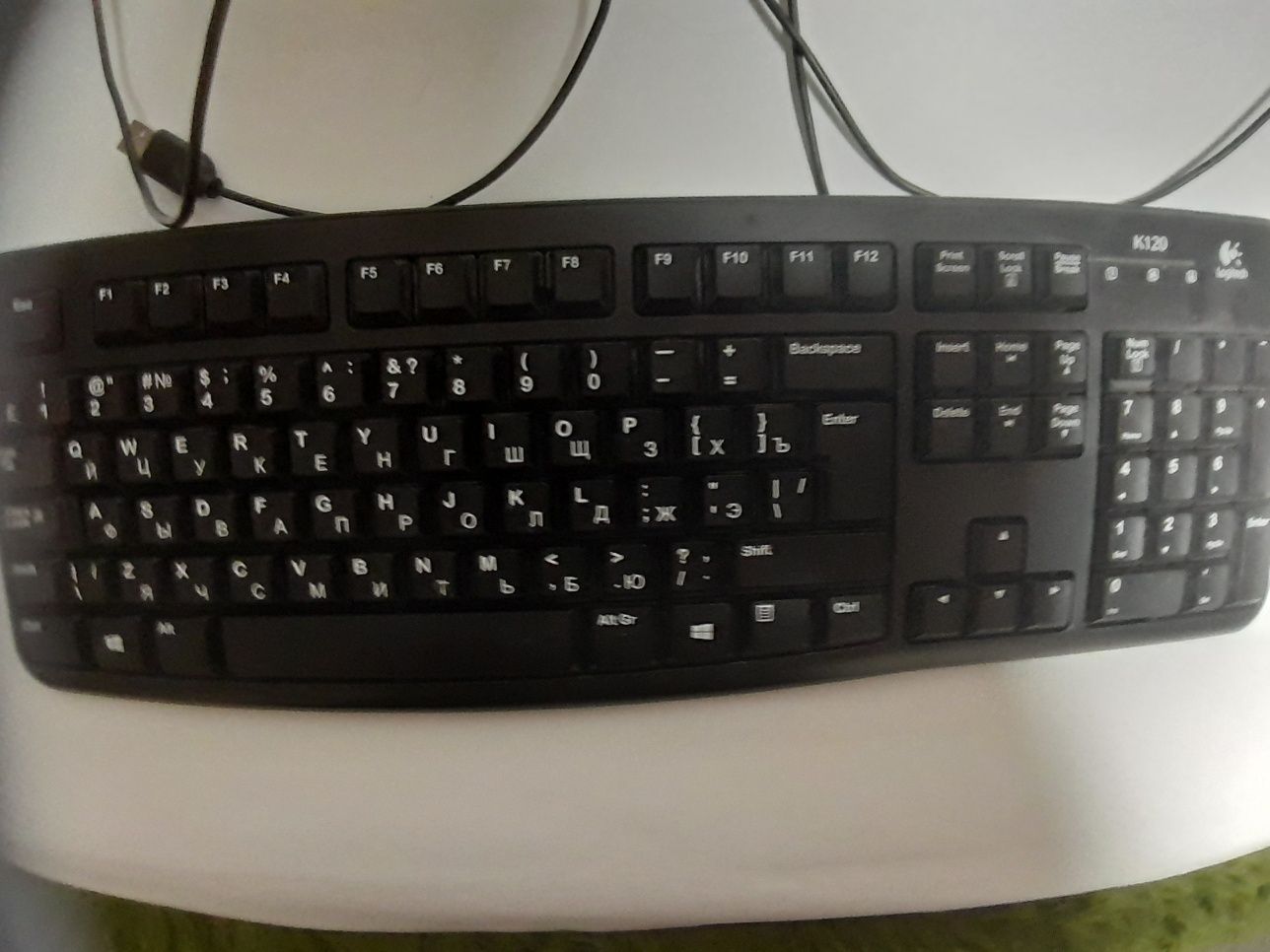Продам клавіатуру logitech k120 з укр/рос розкладкою