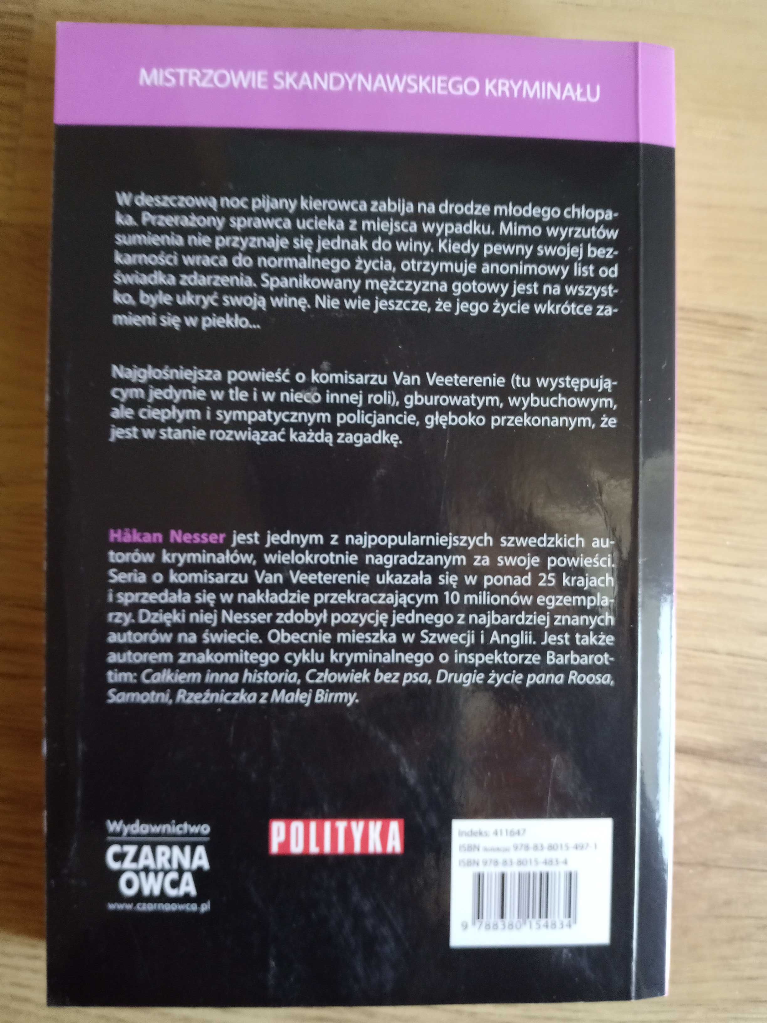 Książka "Karambol" Håkan Nesser