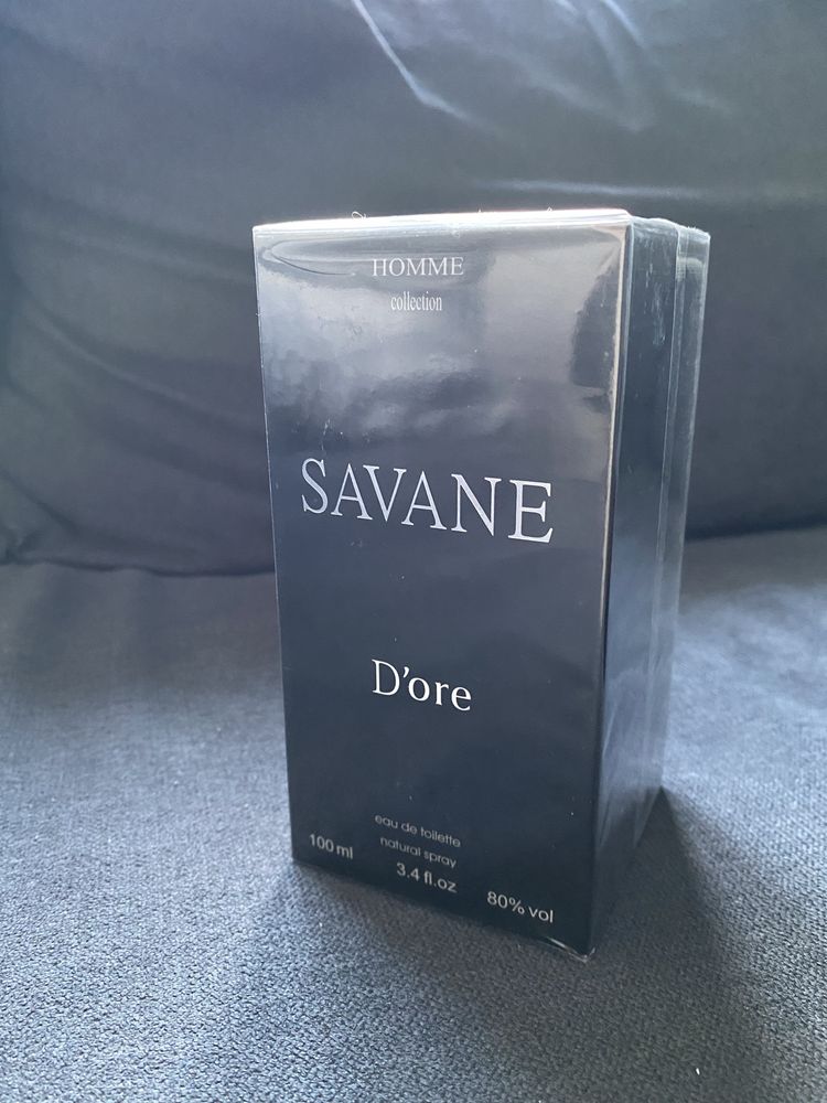 Woda toaletowa męska, perfumy męskie SAVANE D’ORE 100ml