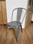 Designerskie krzeslo metalowe
