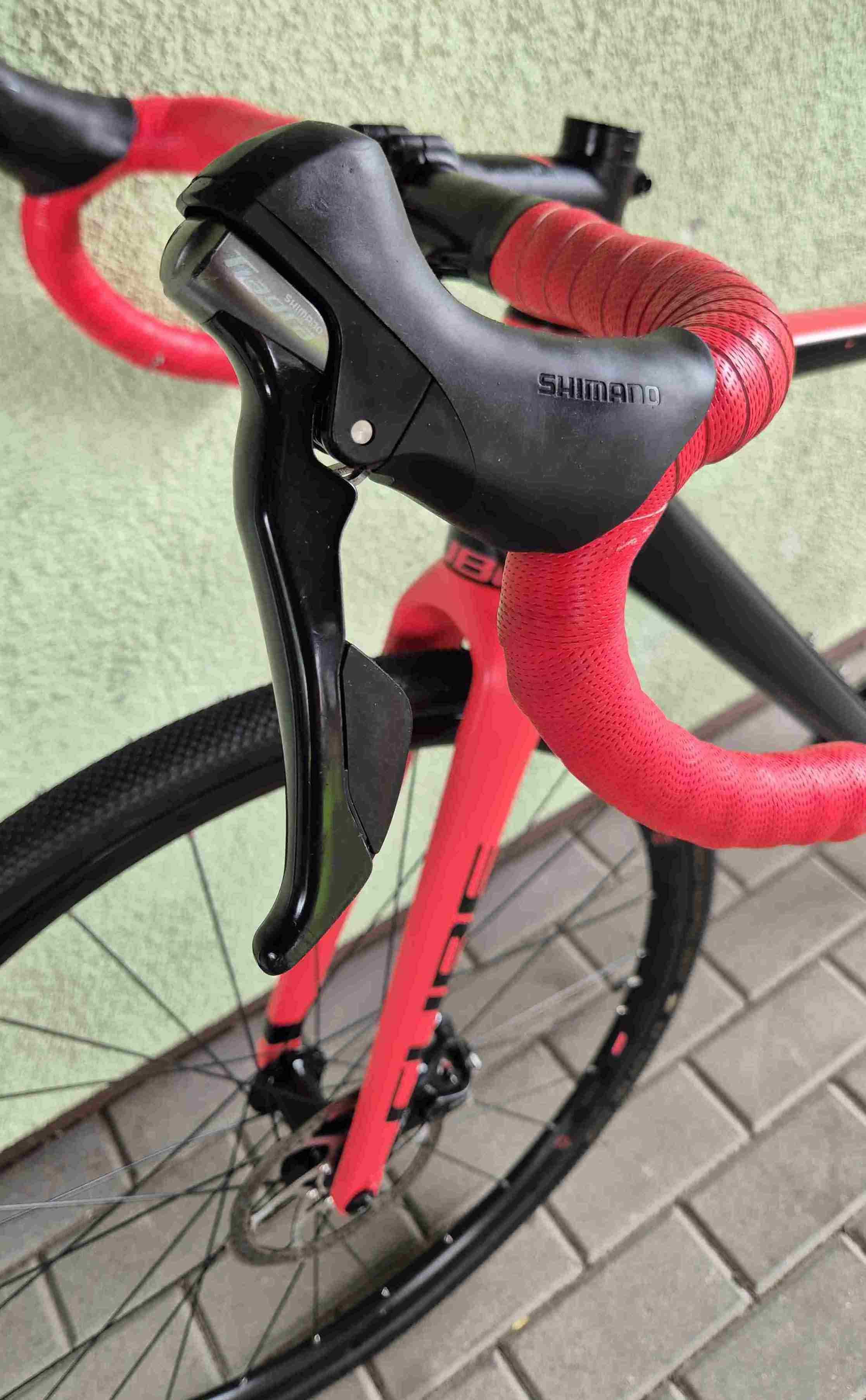 CUBE NUROAD TIAGRA 2x10 gravel  sztywne osie r50
