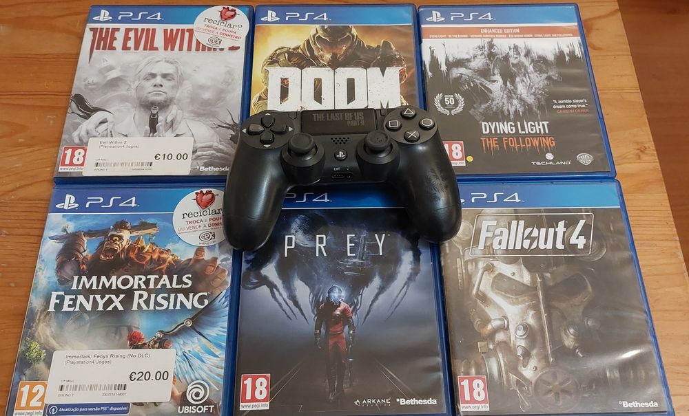 Comando Ed. Especial The Last of Us mais jogos PS4