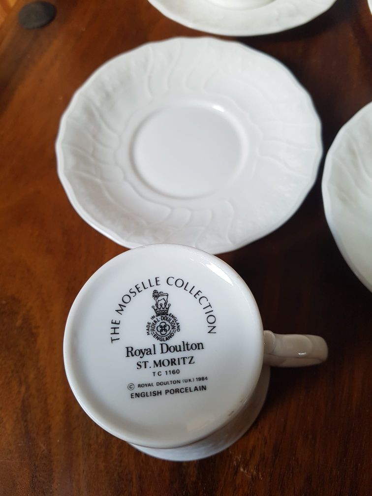 Serwis kawowy - angielska porcelana Royal Doulton.