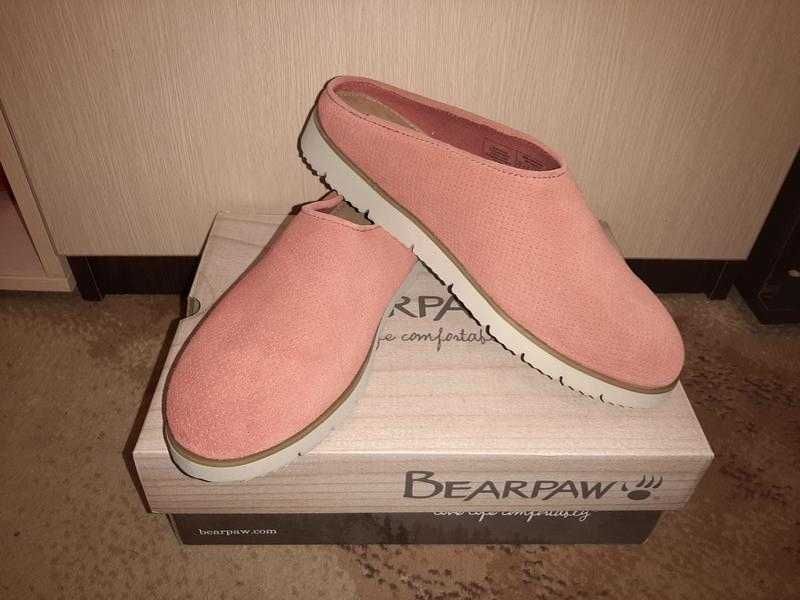 Сабо Bearpaw.Стелька антишок.Нат кожа.р us 9 евр 39-40