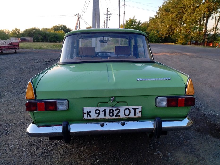 Терміново продам авто ИЖ 412 в рідній фарбі 1991 року. Москвич 412.