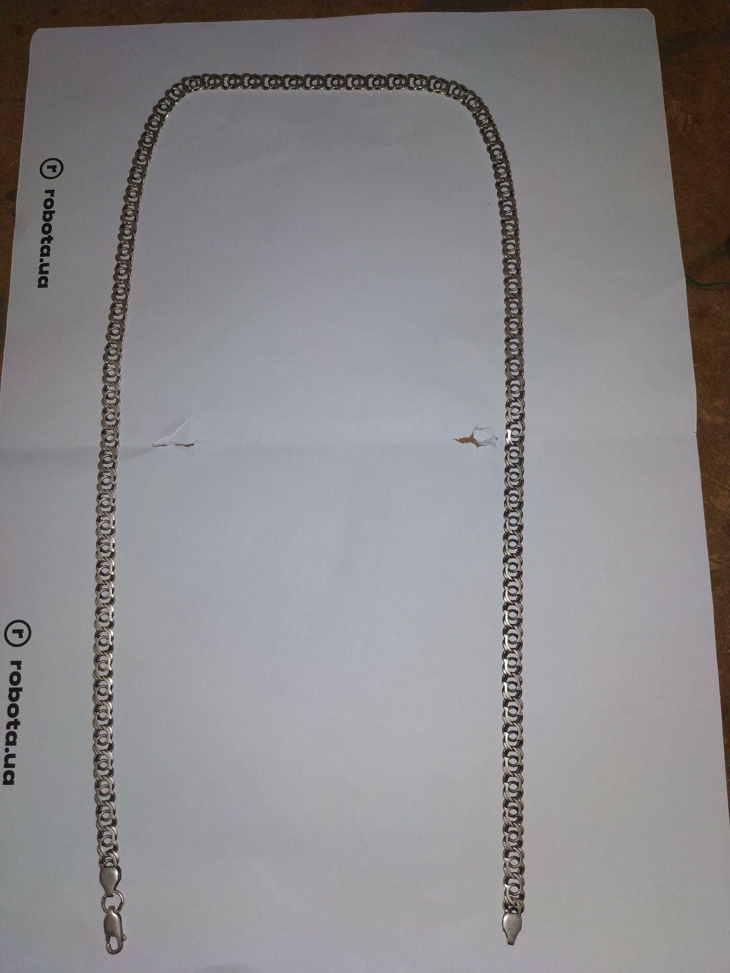 Продам срібну чоловічу цепочку.
