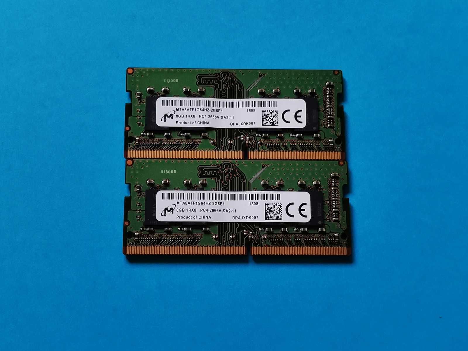 DDR4 16GB MiCron 2666v