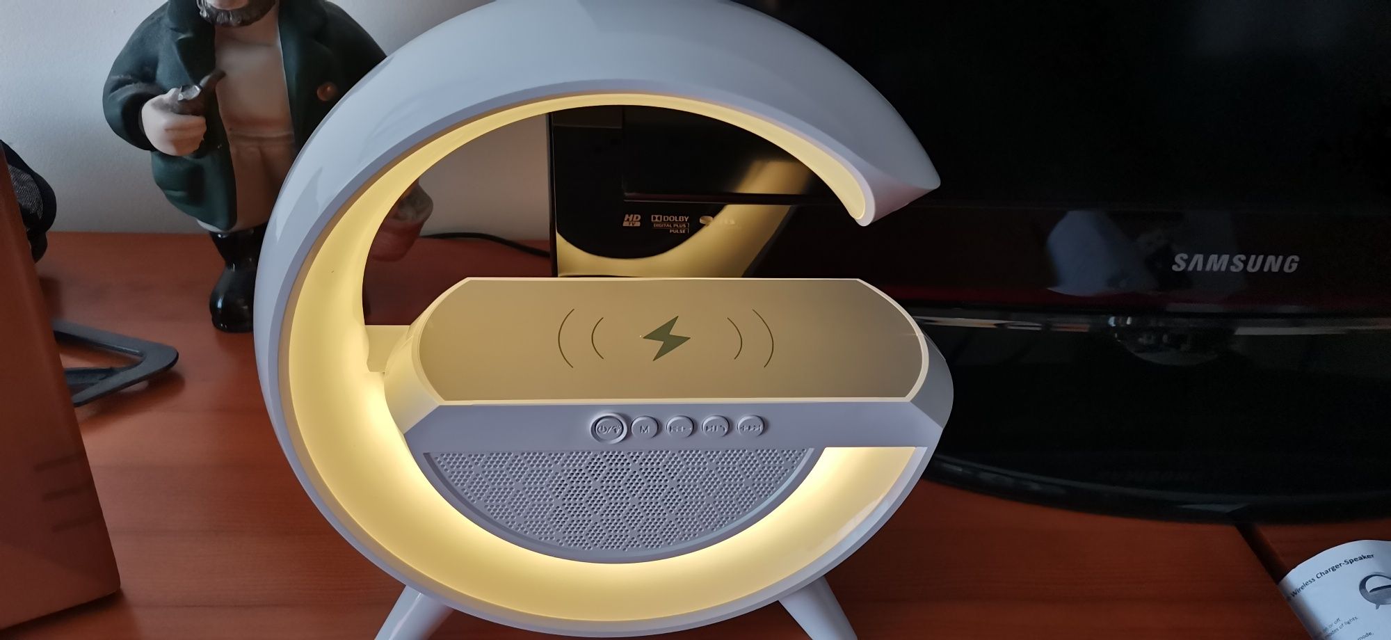 Coluna som, candeeiro, Bluetooth