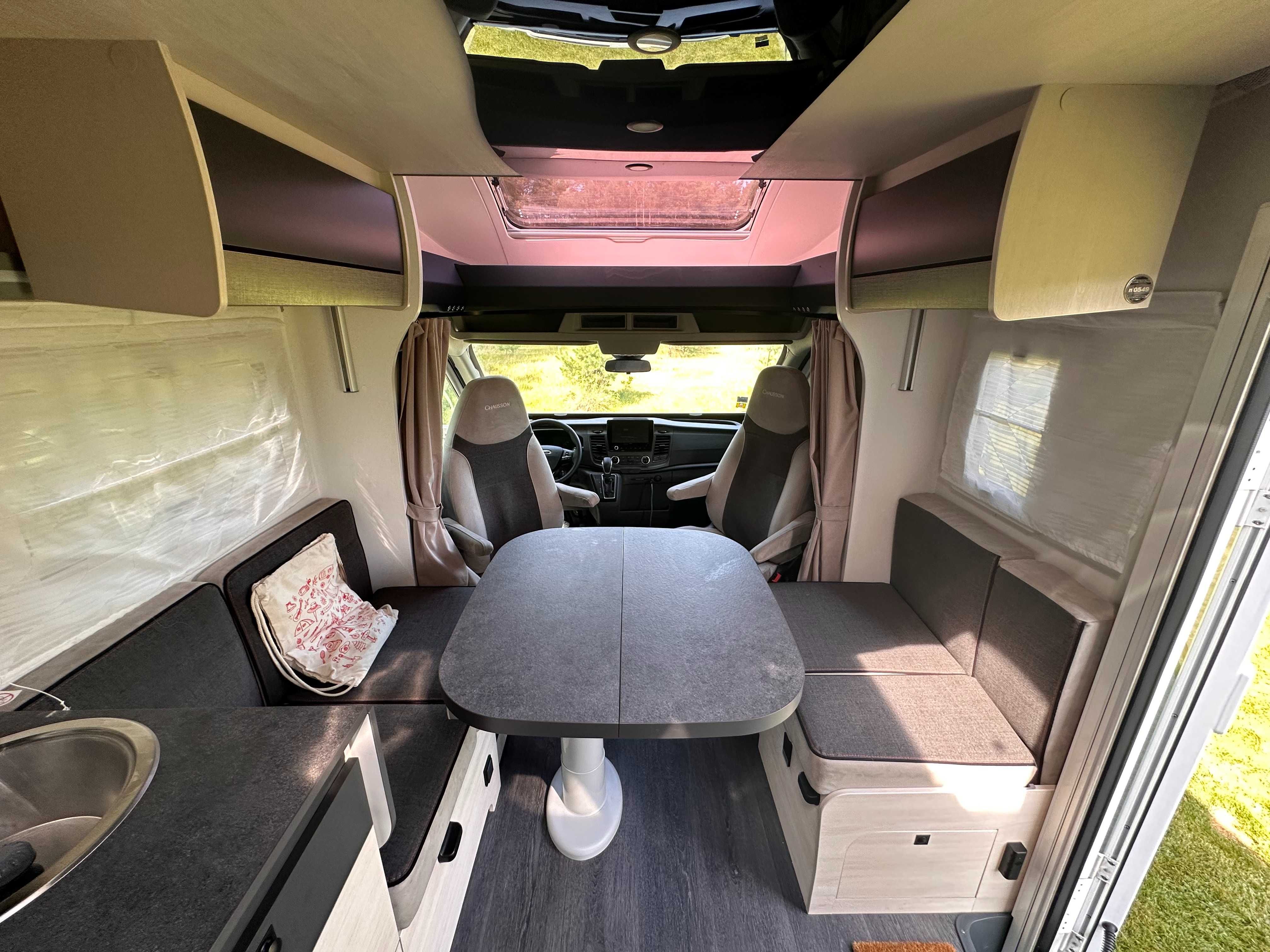 NOWY Kamper Chausson 788 na wynajem AUTOMAT - JESZCZE WOLNY WRZESIEŃ